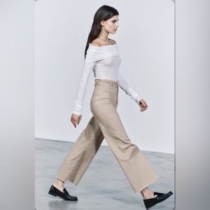 Zara Marine Straight Pants. Size 8 NWT